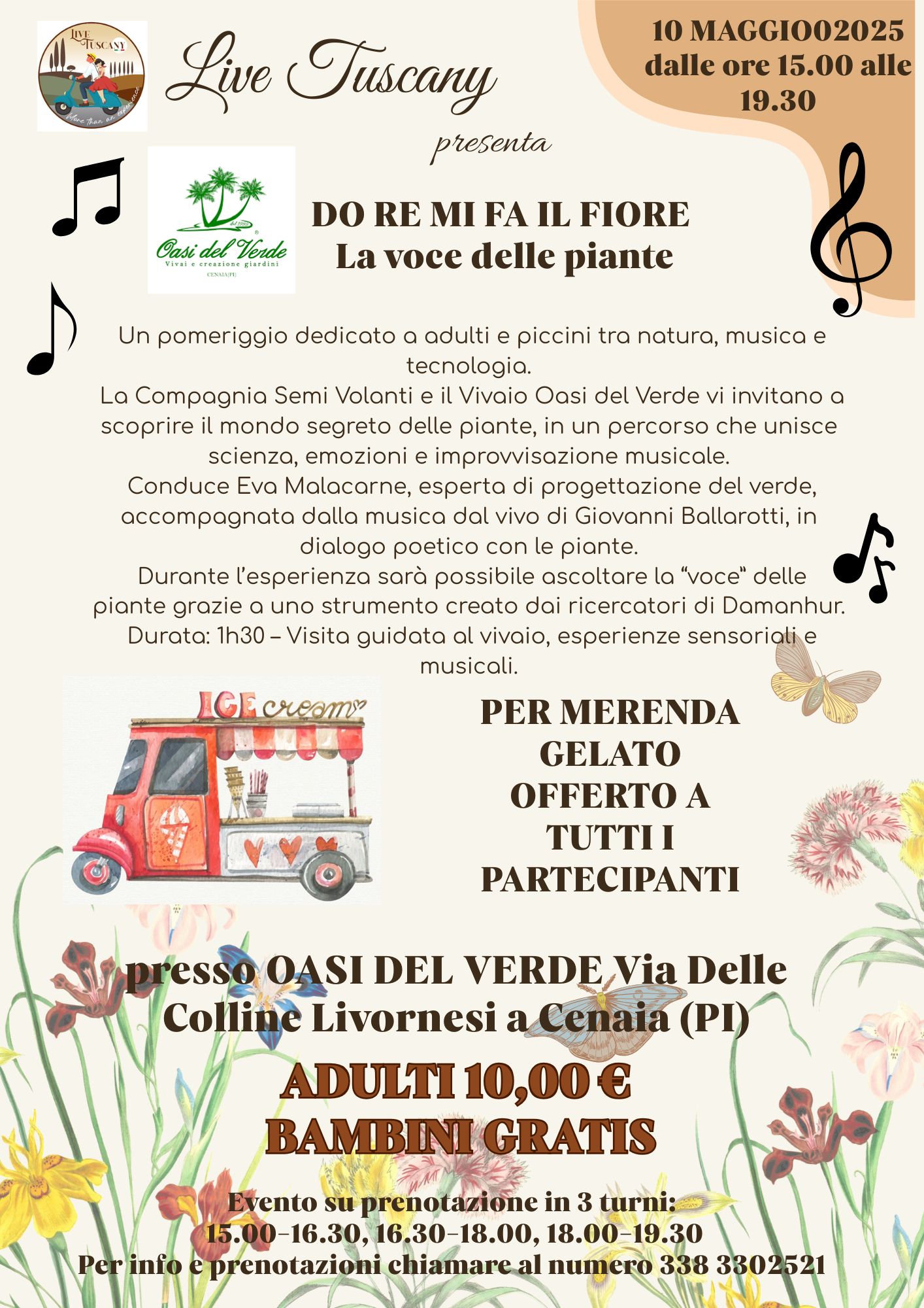 DO RE MI FA IL FIORE,LA VOCE DELLE PIANTE